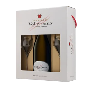 Coffret une bouteille / 2 verres